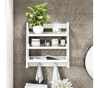 Bath Vida Petit support suspendu (FSC 100 %) (Blanc)