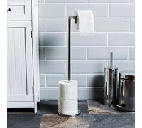 Bath Vida Porte-Rouleau de Papier hygiénique en Acier Inoxydable avec Support