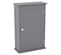 Bath Vida Priano Armoire de Salle de Bain Murale Simple avec étagère Gris, 1 Door