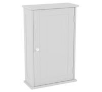 Bath Vida 333466 Priano Meuble de Salle de Bain Mural Simple, étagère de Rangement, Blanc, 50 x 30 x 14 cm