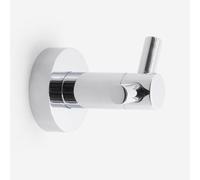 BATHBAZAAR Patère Salle de Bain 2 têtes INOX Brillant - Hotel - Laiton chromé - Dimensions: 5,5 x 6,4 x H 4,5 cm - Couleur: Argent