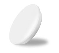 Batheidon 1 pièces Couvercle de Tuyau de Ventilation Ø100mm en PVC, Embout pour Canal de Ventilation DN100, Capuchon d'Extrémité pour Prévenir les Reflux dans les Tuyaux, Installation Facile