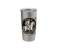 Bathin Corned Guardian of the Night Gobelet isotherme en acier inoxydable double paroi