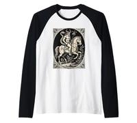 Bathin Corned Guardian of The Night Manche Raglan