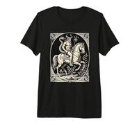 Bathin Corned Guardian of The Night T-Shirt Haut de Gamme