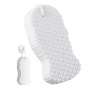 Bathing Sponge - Durable 3D Body Scrubber, Ultra Soft Gentle Rubbing Pad, Deep Scrubbing Skin Washer | Dirt Removal Tool, Home Travel Hotel Washroom Shower Cleansing Luxury Men Kids Foam Pouf Mat