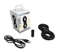 Bathmate Vibe Ring Eight - anneau pénien vibrant rechargeable (noir)