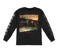 BATHORY - Bathory - Blood Feu Mort de Longsleeve des hommes, Small, As Shown