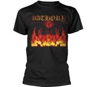 Bathory - "Destroyer Of Worlds" T-shirt pour homme/femme unie PH4132 (XL) (Noir)