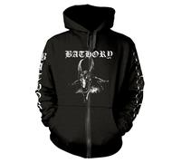 BATHORY - GOAT BLACK Hooded Sweatshirt with Zip XX-Large