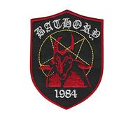 Bathory Metal Band 1984 Écusson Patch en fer brodé sur accessoire