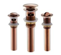 Bathroom basin waste Pop Up Waste Vanity Vessel Sink Drain Without Overflow(12)