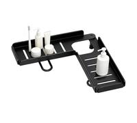 Bathroom Counter Shelf Heavy Duty Modern No Drilling Rotatable Storage