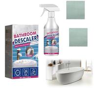 Bathroom Descaler Cleaner,Nettoyant Puissant pour Taches Tenaces,Bathroom Foam Cleaner Spray,Nettoyant En Mousse Polyvalent pour Salle de Bain,60ml