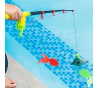 Bathroom Fishing Toys - Jouet de Bain | Ensemble de Jeux de Poissons pour - Floating Animal Beach Pool Activities for Boys Girls Hot Weather Swimming Pool Bathroom