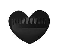 Bathroom Hair Stopper - Wall Collector for Girlfriend Gift | Silicone with Suction Cup, Heart Shape Grabber, Shower Home Accessory, Indoor Hotel Sink Salon Tool, Compact Reusable Design