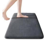 Bathroom Mat, Absorbent Coral Velvet Non Slip Soft Rug, Quick Dry Bath Mat