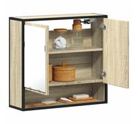 vidaXL Armoire de toilette avec miroir