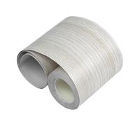 Bathroom Mirror Frame Border, 10 Meter Wood Grain Sticker Trim | Bathroom Mirror Border for Home Room Kitchen Shower Toilet