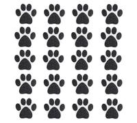 Bathroom Paw Stickers - Adhesive Anti Skid Pads For Safety | Soft PP Construction With Strong Grip Texture, Dog Paw Design, For Elderly, Kids, Bathtub, Stairs, Spa Rooms