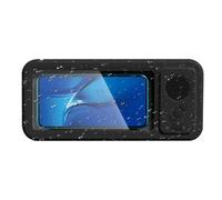 Bathroom Phone Holder - 360 Rotation Stand With Speaker And Waterproof Design, Easy View And Safe Placement, Shower Case Category For Bathroom Use For Mirror Wall Car Dashboard Vent Mobile Windshield