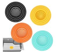 Bathroom Sink Filter - Hair Catcher Strainer, Drain Stopper Tool, Efficient Kitchen Protector, Household Filter | Suitable Home Travel Hotel School, Perfect for Sink Protection Cleaning Easy