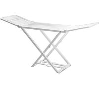 Bathroom Solutions | Séchoir à linge - Alicante - 208x82x58 cm - Blanc - Stable et pratique