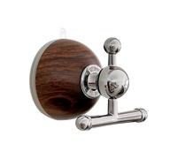 Bathroom Suction Hooks - Wall Mounted Hanger for Space Saving | Strong Grip with Waterproof Design & Easy Installation for Kitchen, RV, Shower Room and Closet Organization