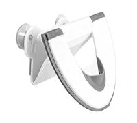 Bathroom Toilet Seat Cover - 58 x 29,5 cm Protective Mat, Durable PP Sheet, Anti--Slip Travel Pad with Suction Cups | Children Potty Training Adults Home Airplane Public Restroom Portable Hygiene