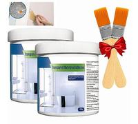 Bathroom Transparent Waterproof Glue, Bathroom Transparent Waterproof Glue, Super Strong Invisible Waterproof Anti-Leakage Agent (100G*2)