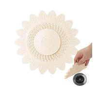 Bathtub Drain Strainers - Silicone Sink Stopper, Reusable Anti Odor Cover, Strong Adsorption, Double Filter System, Easy To Clean, Long Lasting Build | Shower Drain Protector For Bathroom Kitchen Tub