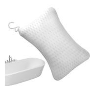 Bathtub Pillow Neck Support, Ergonomic Suction Cup Non-Slip Headrest