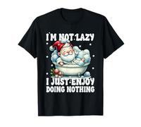 Bathtub Spa Gnome I`m Not Lazy I Just Enjoy Doing Nothing T-Shirt