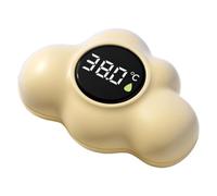 Bathtub Temperature Gauge - Bath Thermometer | Floating Cloud Shape Monitor | LED Display, Waterproof, Touch To Boot, +/-1℃ Accuracy, For Boys Girls, Home Bathroom Nursery Spa Po