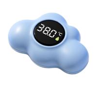Bathtub Temperature Gauge, Floating Water Thermometer, Digital Sensor with Led Screen Display, Bath Monitor with Waterproof Cloud Housing, Bathroom Safety Tools, for Kids Home Bathroom Shower