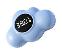 Bathtub Temperature Gauge - Waterproof Floating Sensor, Cloud Shape Digital Bathtub Thermometer with LED Display | Safe Bath Temperature Monitor for Kids | Ideal for Home Bathroom Shower Nursery Spa