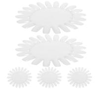 BATHVEVE 1 Conseils Pour L'art Des Ongles Fleurs D'assiette De Couleur De Clou Support Pour Vernis à Ongles Lampes Solaires à Leds Lampe à Bougie Lampes Solaires Rétro