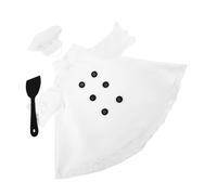 BATHVEVE 1 Ensemble Costume de Chef pour de Porche de Vêtements de Pâques pour Décoration de Jardin pour et Utilisation Année Ronde Facile à Entretenir Enfiler Décor Fantaisiste pour Cour