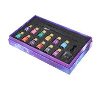 BATHVEVE 1 Ensemble Stylo Verre avec Encre Colorée Stylos de Dessin et pour Décorations Artistiques et Événements Spéciaux