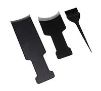 BATHVEVE 1 Ensemble trousse de couleur de cheveux Brillant Coloration colorant planche en train de mourir style peigne de de coiffure tableau de surbrillance plastique ABS Noir