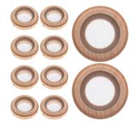 BATHVEVE 10 Pièces Kit de Moxibustion avec Anneau Médecine Traditionnelle Chinoise pour Soin Du Nombril Confort Abdominal