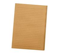BATHVEVE 100 feuilles Papier à Lettre Vintage Kraft Imprimé Unilatéral pour Écrire Profitez un Design Élégant et Classique pour Vos et Pensées