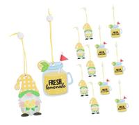 BATHVEVE 12 pièces Décorations pour Maison Ornements Suspendus Citron GNOME Décor Suspendu Estival pour et Accessoires Ambiance