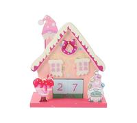 BATHVEVE 1ensemble Calendrier Perpetuel Bois Adorable Bloc Décoratif De Bureau Accessoire Mignon pour Table Et Décoration De Maison pour Fêtes Et Utilisation Quotidienne