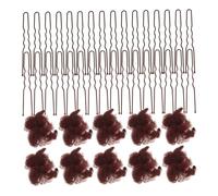 BATHVEVE 1ensemble Filets à Chignon Élastiques Invisibles Pour Femmes Clips Accessoires De Coiffure Pour Événements Formels Et Balançoires De Ballet