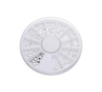 BATHVEVE 1pièce Nail Art Décor Métallique Pour Éléments De Design Manucure Accessoires Attrayants Pour Filles Et Femmes Style