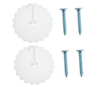 BATHVEVE 2 Ensembles Supports de Moustiquaire de Crochets à Ventouse pour Moustiquaire de Berceau et Tente Ciel de Lit Accessoire Pratique pour Protection Insectes