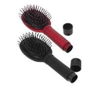 BATHVEVE 2 pièces Brosse à Cheveux Secrète Multifonction avec Rangement Caché Peigne Plastique Léger et Sécurisé Boîte de Stockage Discrète pour Objets Précieux Portable et Pratique
