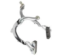 BATHVEVE 2 Pièces Étriers de Frein de Vélo en Métal Étriers de Freins de Vélo Argenté Augmente L’Effet de Freinage Fonctionne par Mauvais Temps