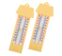 BATHVEVE 2 Pièces Thermomètre de Jardin Thermomètre de Salle Multifonctionnel pour et Maison avec Affichage Température Celsius et Fahrenheit Pratique et pour de Température des Plantes et